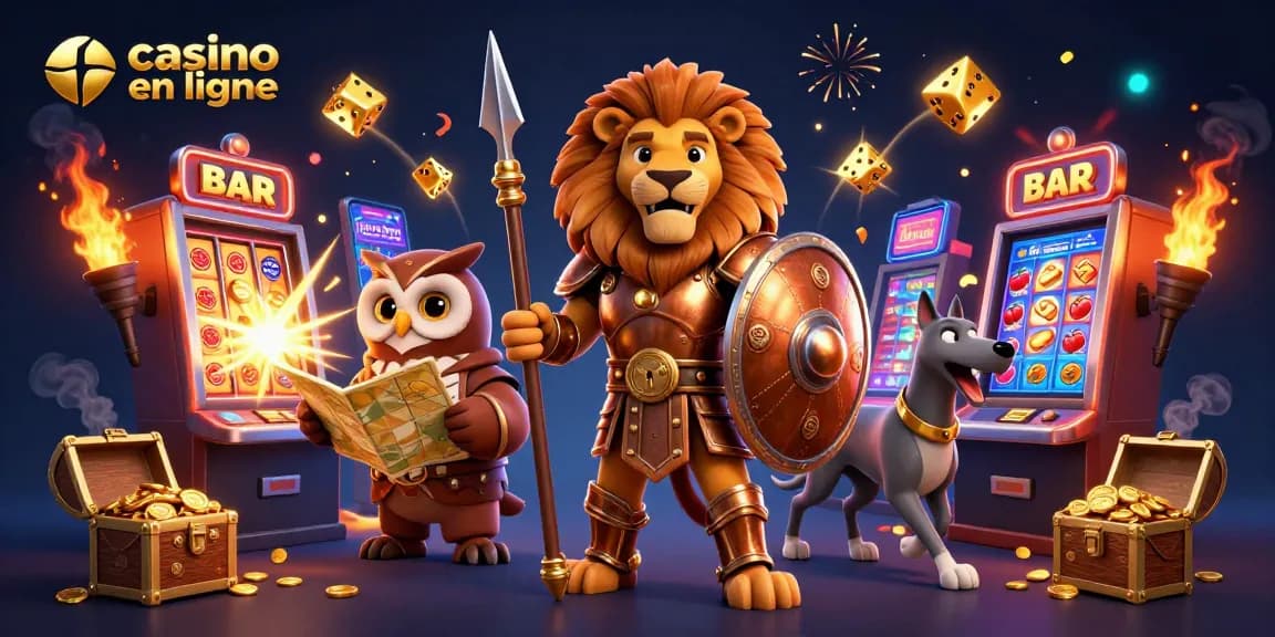 Jouez à des jeux de casino en ligne fascinants avec des jackpots et des bonus éclatants.
