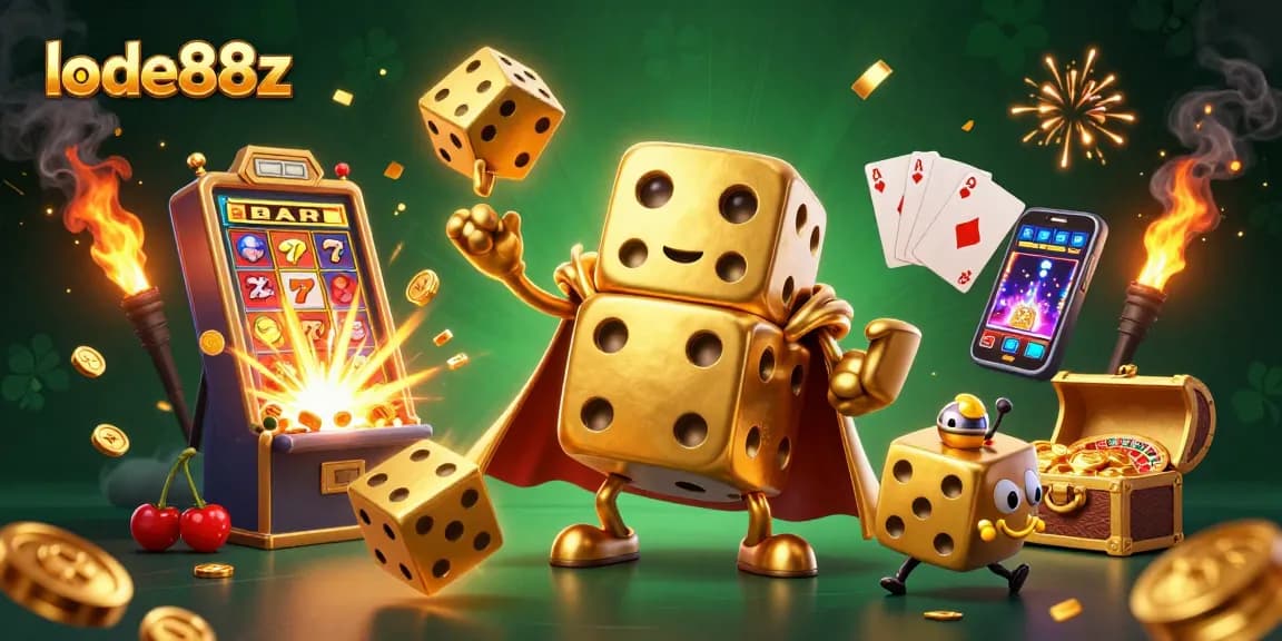 Engage with lode88z as golden dice gather momentum amid dazzling casino excitement.
