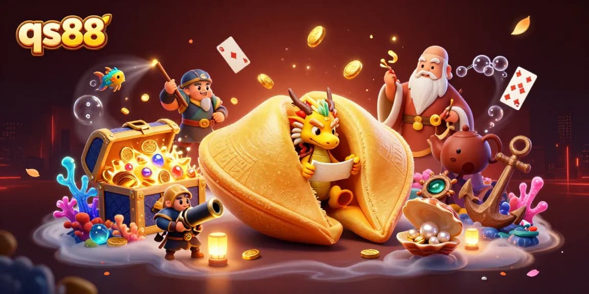 Engage in thrilling gameplay at qs88 where a 3D dragon guides players through golden treasures and casino adventures.