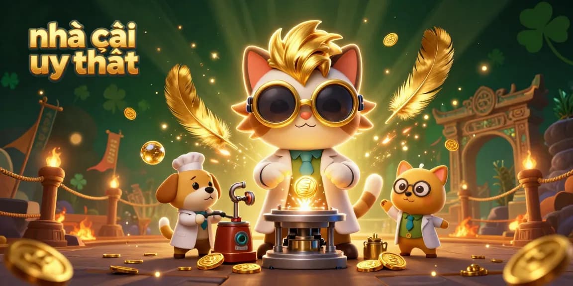 Experience the excitement of nhà cái uy tín with vibrant 3D illustrations showcasing thrilling casino action.