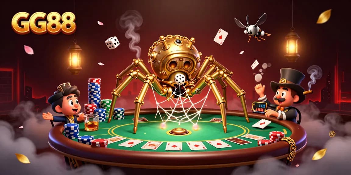 Catch thrilling games at GG88 with steampunk elements and lively casino action