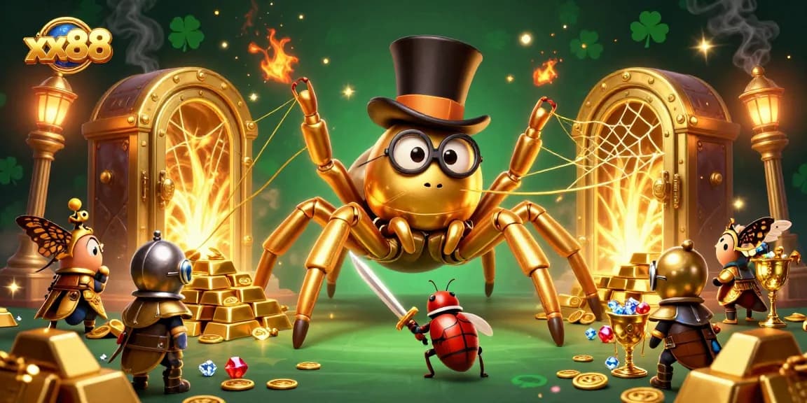 Immerse yourself in the vibrant world of xx88, where exciting gambling action unfolds with dynamic characters and treasures.