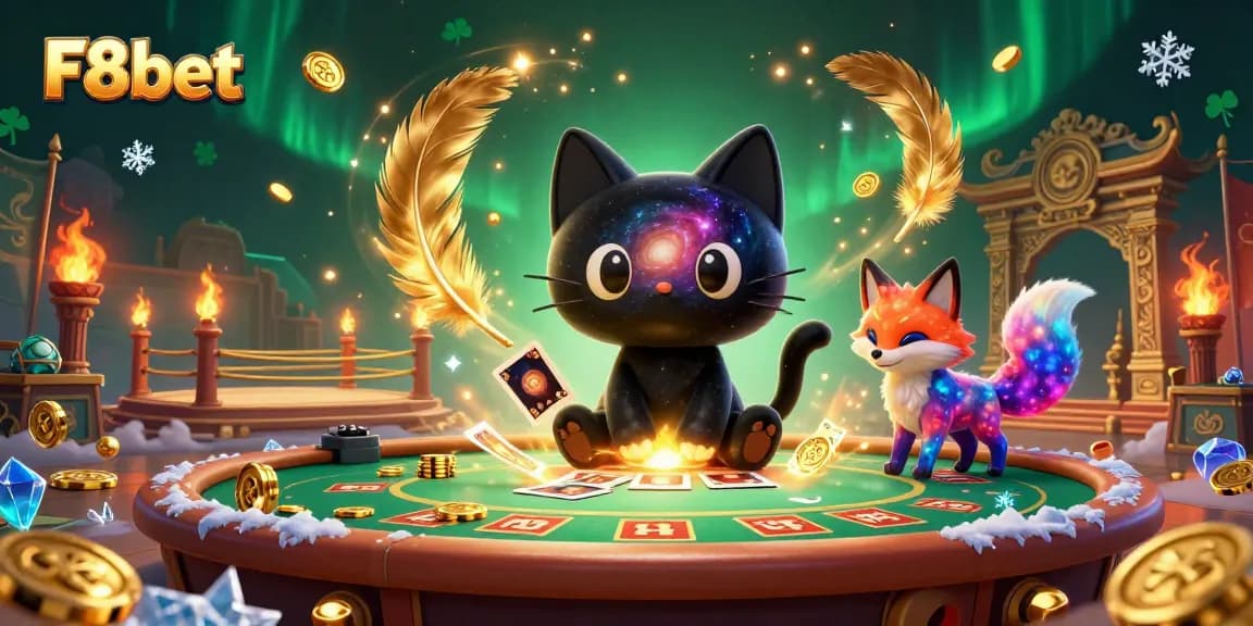 Experience thrilling gaming at F8bet with immersive cosmic visuals and dynamic casino elements.