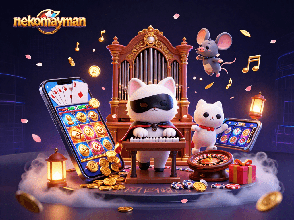 NekoMayMan spins to fortune with dedicated features, captivating gamers with vibrant slot visuals.