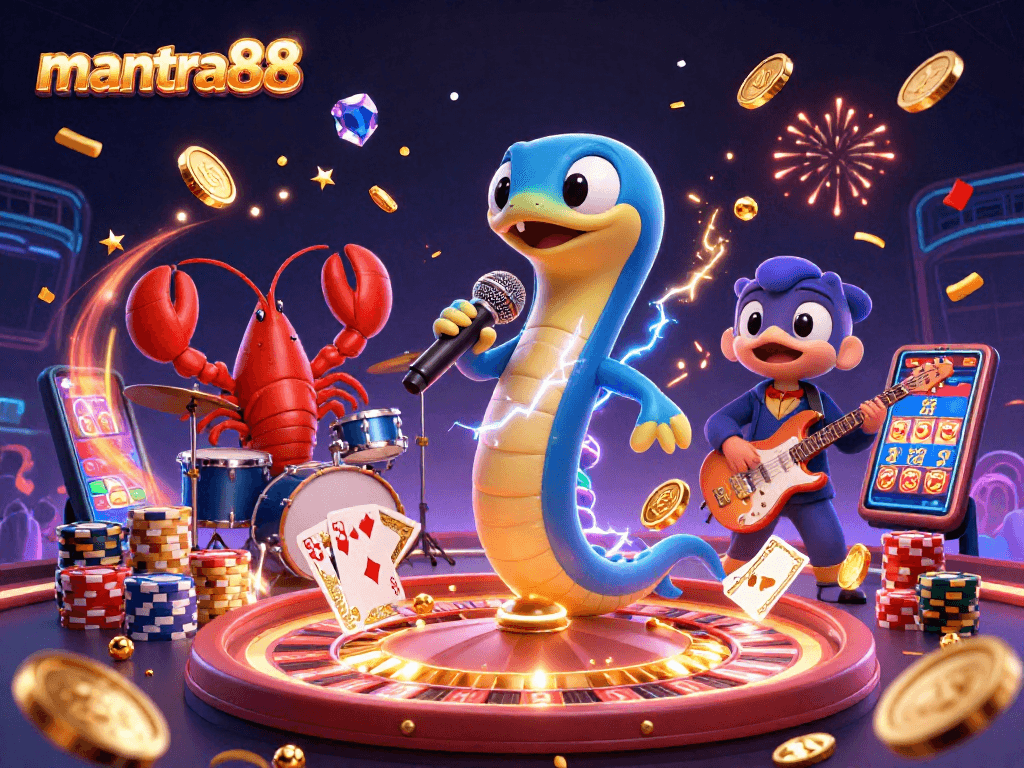Engage with mantra88's thrilling gaming experience featuring dynamic underwater casino action.