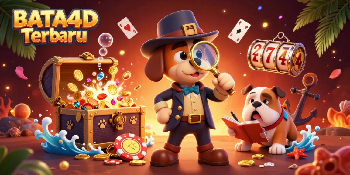 BATA4D Terbaru highlights thrilling gaming scenes with unique characters uncovering treasure.
