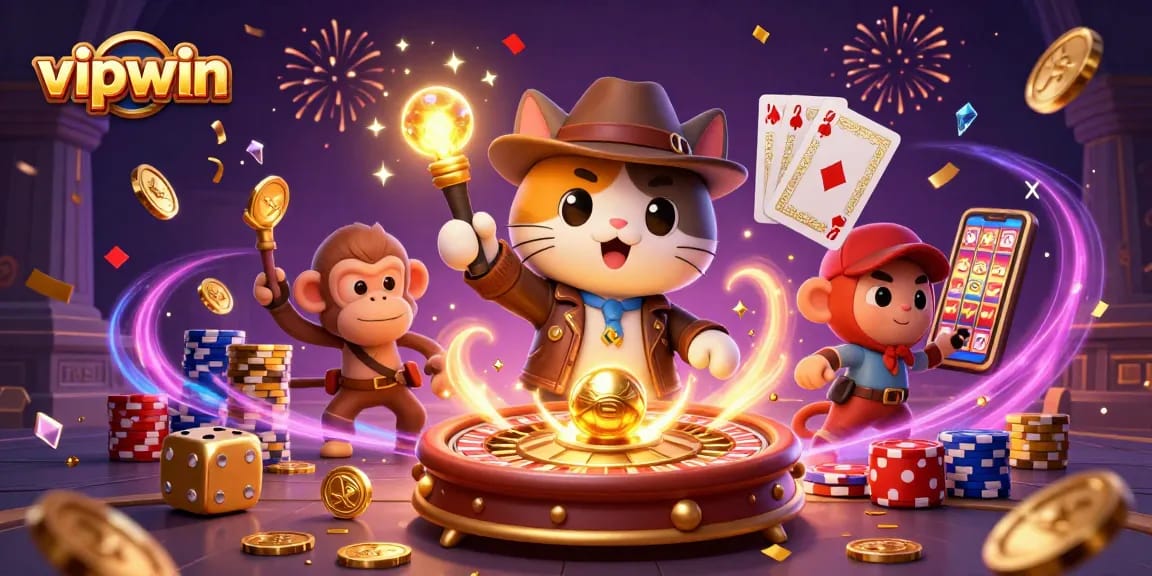 Experience thrilling gameplay and golden wins at vipwin's exciting casino.