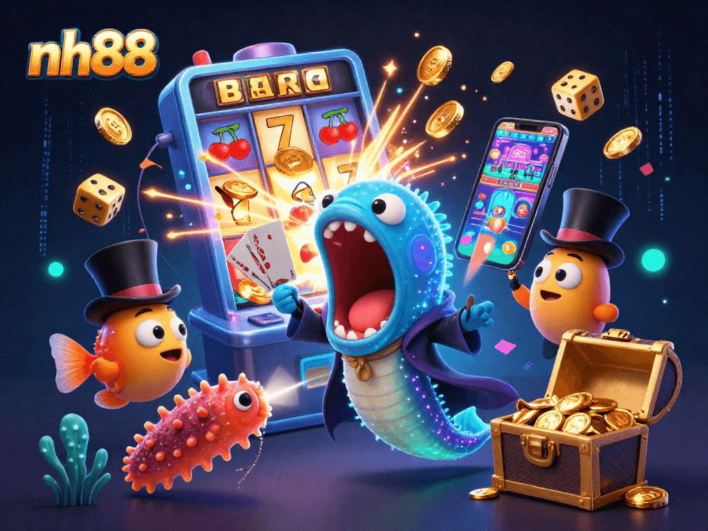 Experience thrilling gameplay at NH88 with captivating characters and a vibrant casino atmosphere.