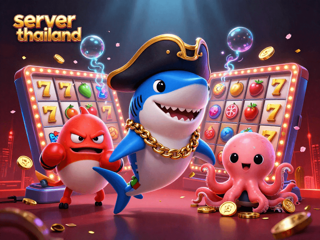 Engage with exhilarating slots action in server thailand featuring colorful 3D characters and dynamic game elements.