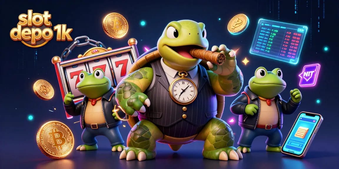 Experience exciting gameplay at slot depo 1k with engaging characters and vibrant casino visuals.