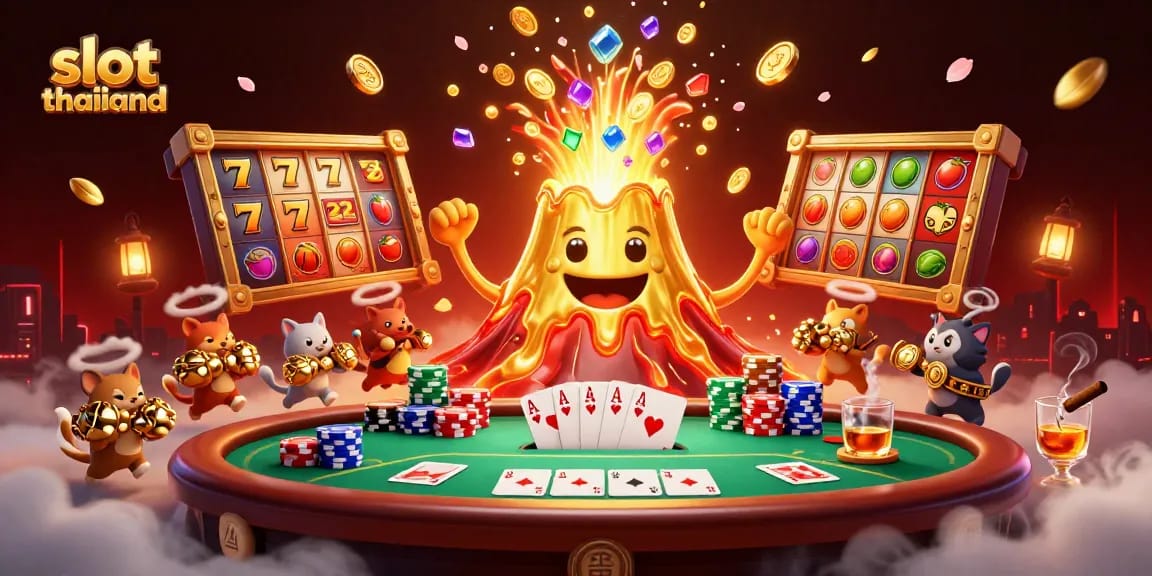 Experience thrilling gameplay with slot thailand's vibrant slot reels and treasures in motion.