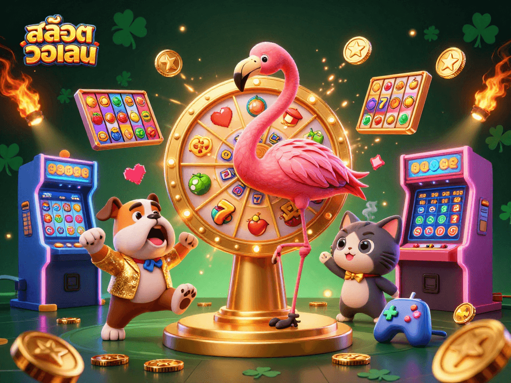 สัมผัสความสนุกในเกมสล็อตวอเลทที่จัดเต็มไปด้วยแสงสีและความตื่นเต้น