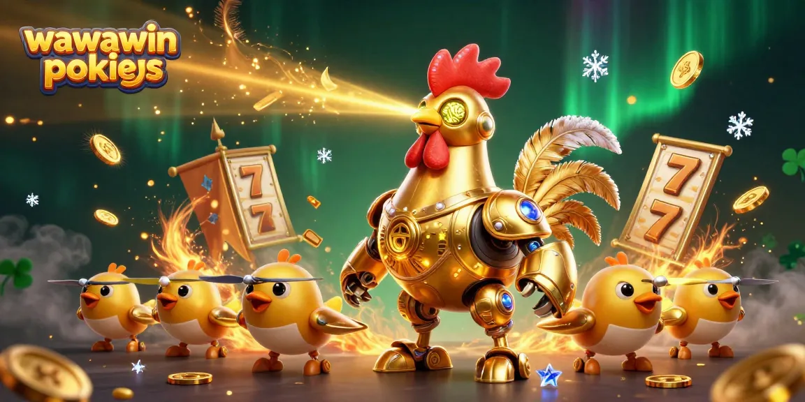 Play exhilarating wawawin pokies with golden rewards amidst dynamic and colorful gaming elements.