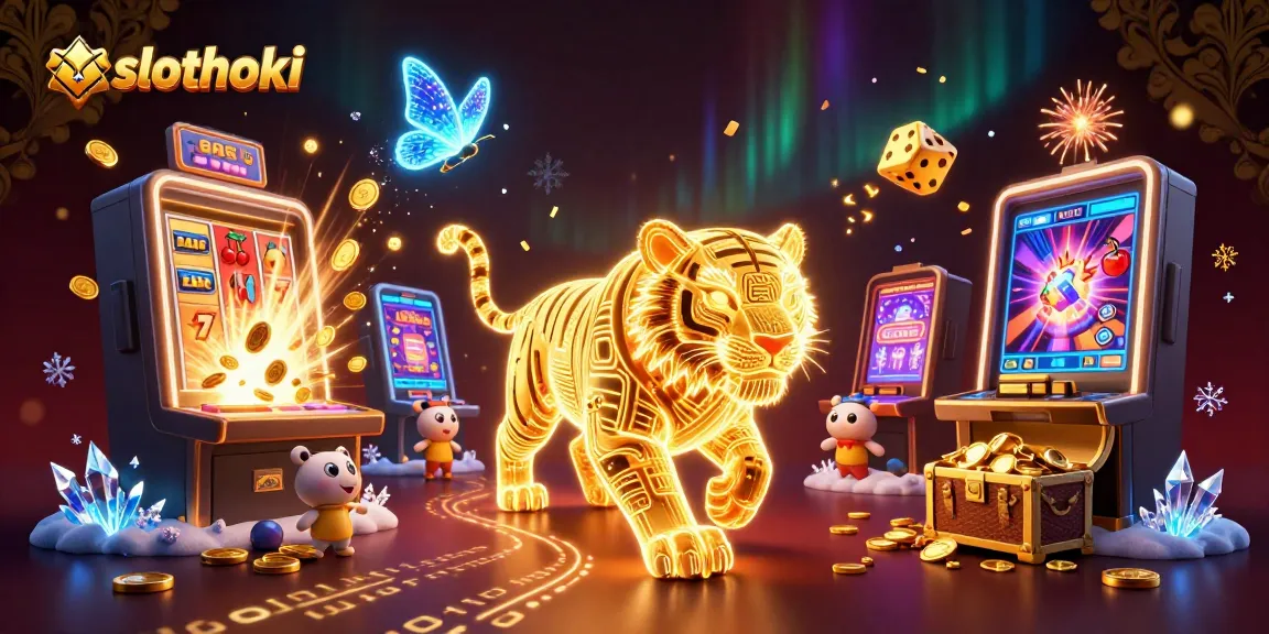 Menangkan jackpot slot di slothoki dengan ilustrasi kasino digital yang menakjubkan.