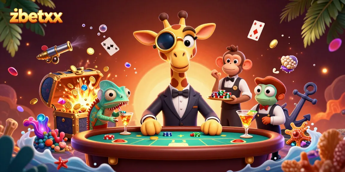 Experience thrilling wins at zbetxx with high-roller giraffe and colorful casino elements