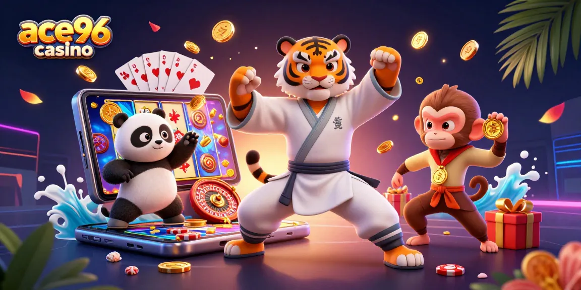 Experience the excitement of ace96 casino with immersive 3D characters and dynamic gaming elements.
