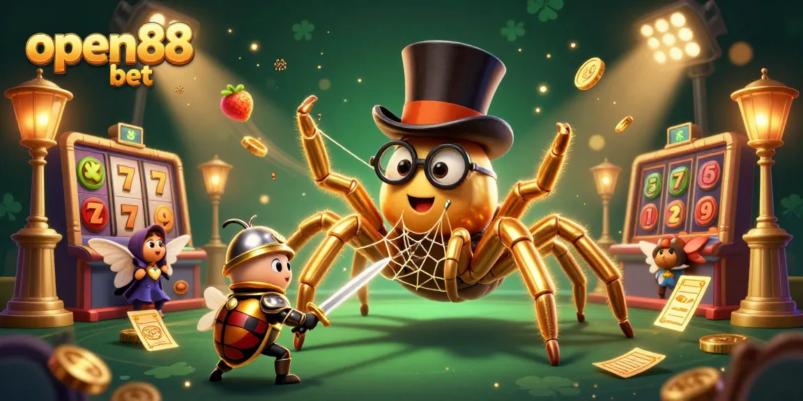 Experience thrill with the open88 bet platform, featuring dynamic 3D casino ambiance and engaging characters.