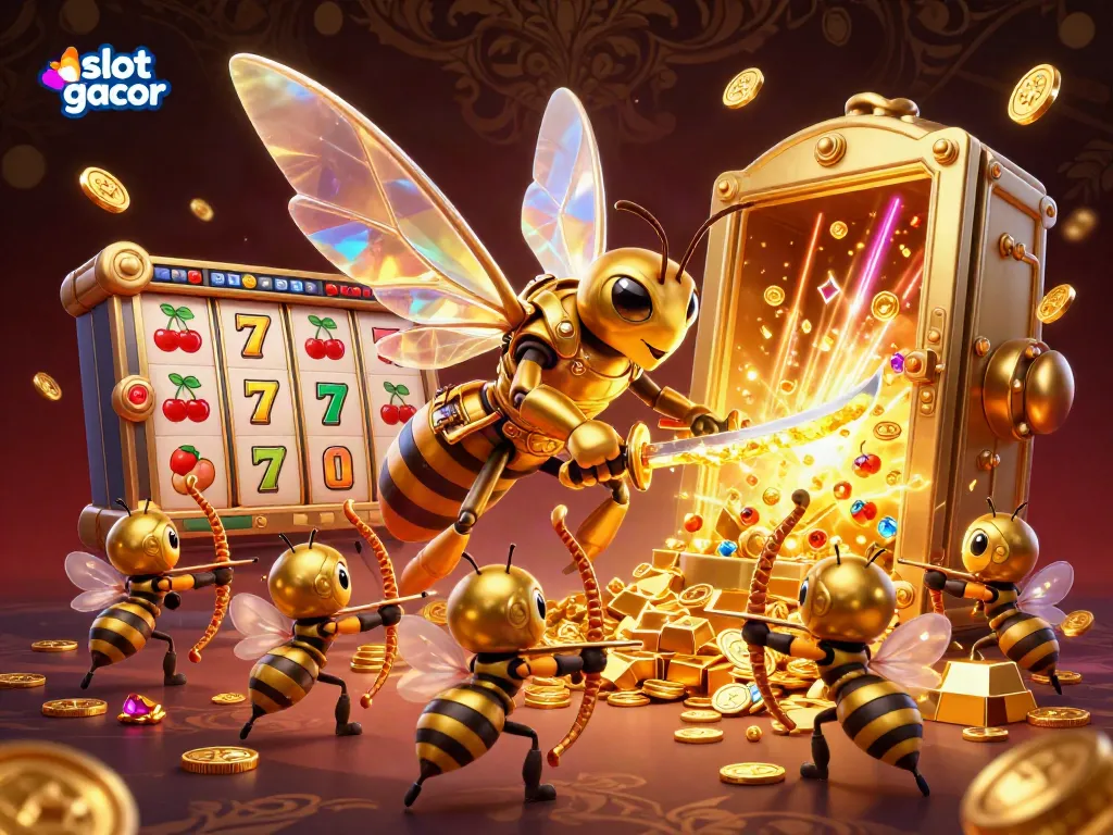 Spin the reels of slot gacor with stunning 3D visuals and dynamic treasures bursting forth.