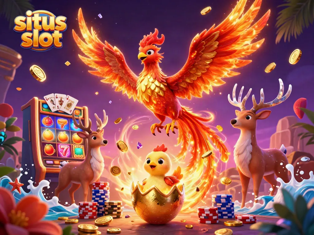 Merayakan situs slot dengan phoenix dan hadiah jackpot yang spektakuler