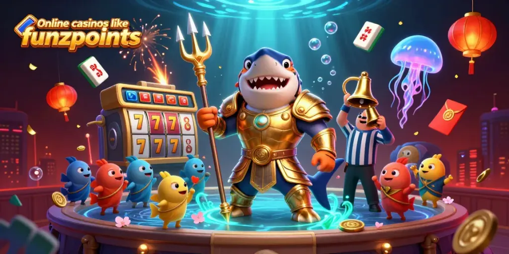 Win big with online casinos like funzpoints featuring immersive gameplay and slot machines galore!