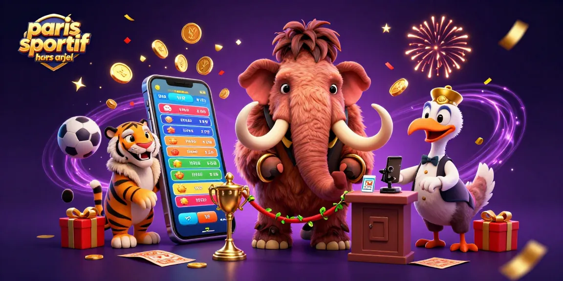 Pariez sur paris sportif hors arjel avec notre illustration animée de personnages de casino.