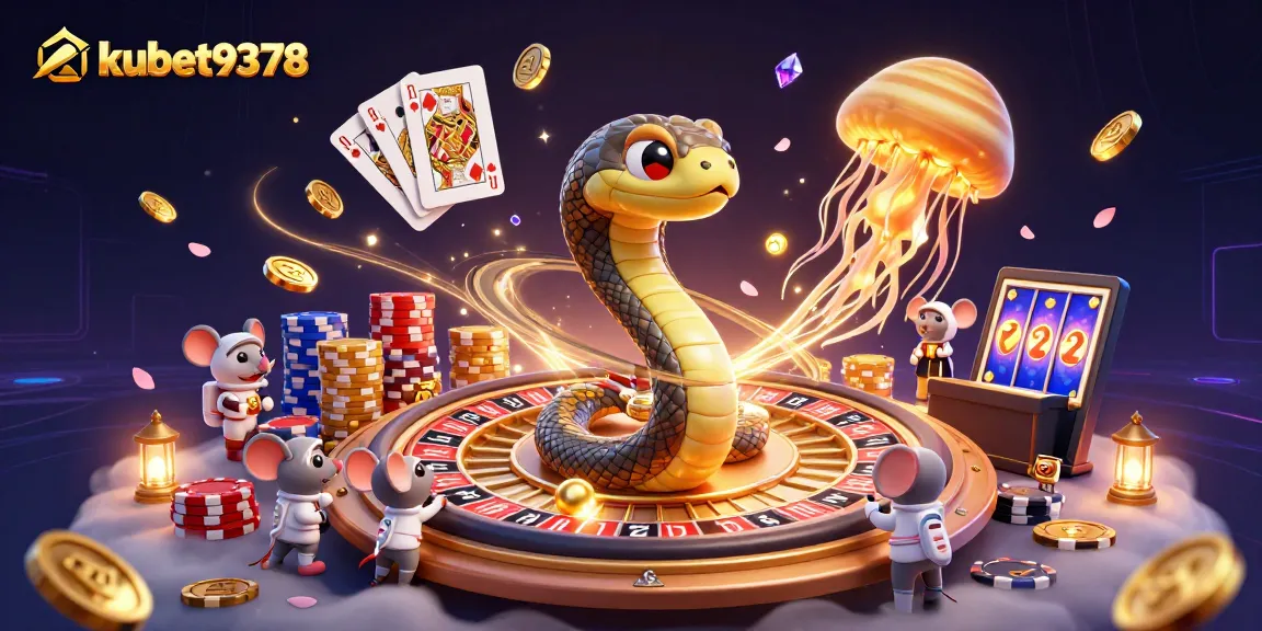 Experience the thrill at kubet9378 with dynamic cosmic casino gaming action and vibrant elements.