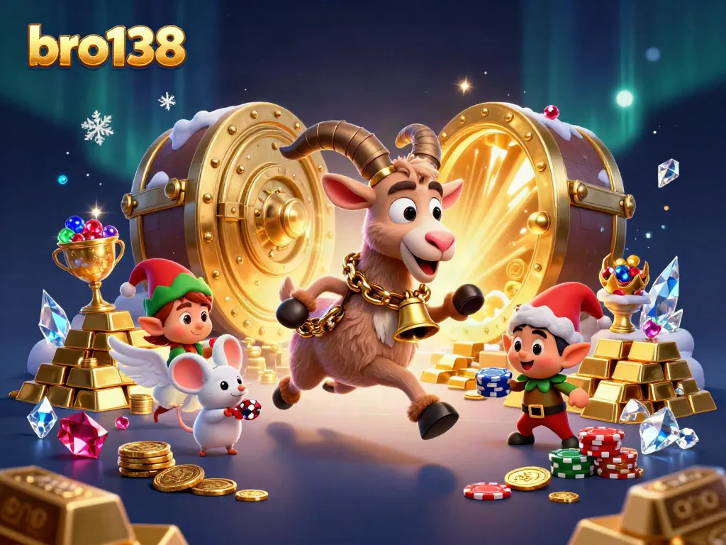 Experience excitement in the bro138 holiday-horror casino featuring Krampus and mischievous elves.