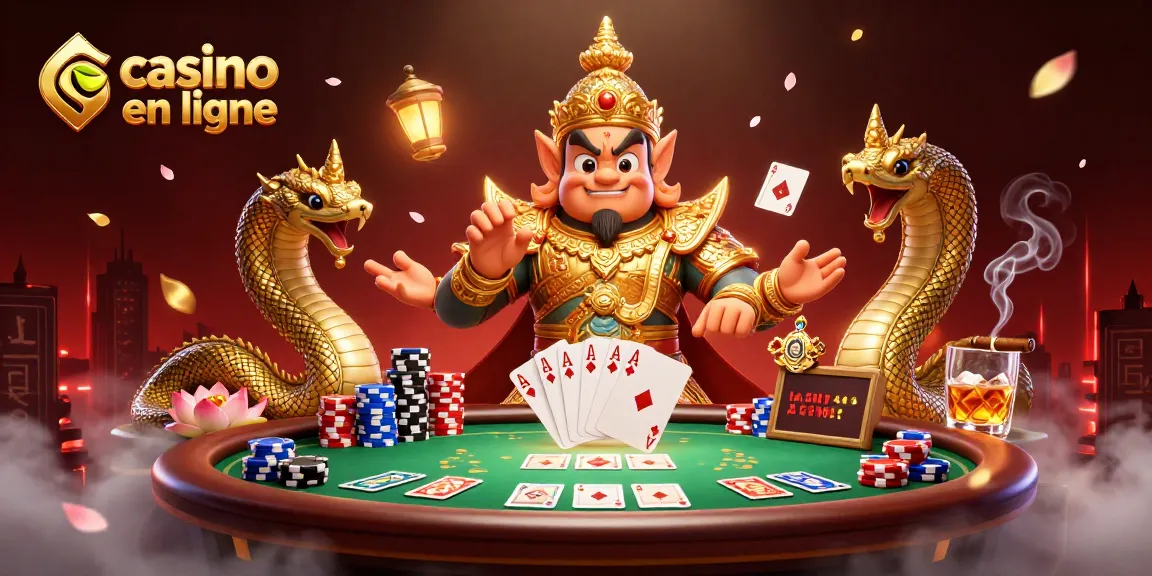 Célébrez des gains avec le casino en ligne en jouant aux cartes et en profitant de superbes décors.