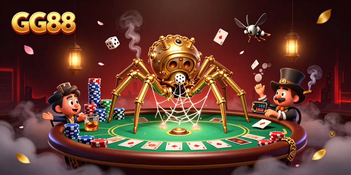 Catch thrilling games at GG88 with steampunk elements and lively casino action