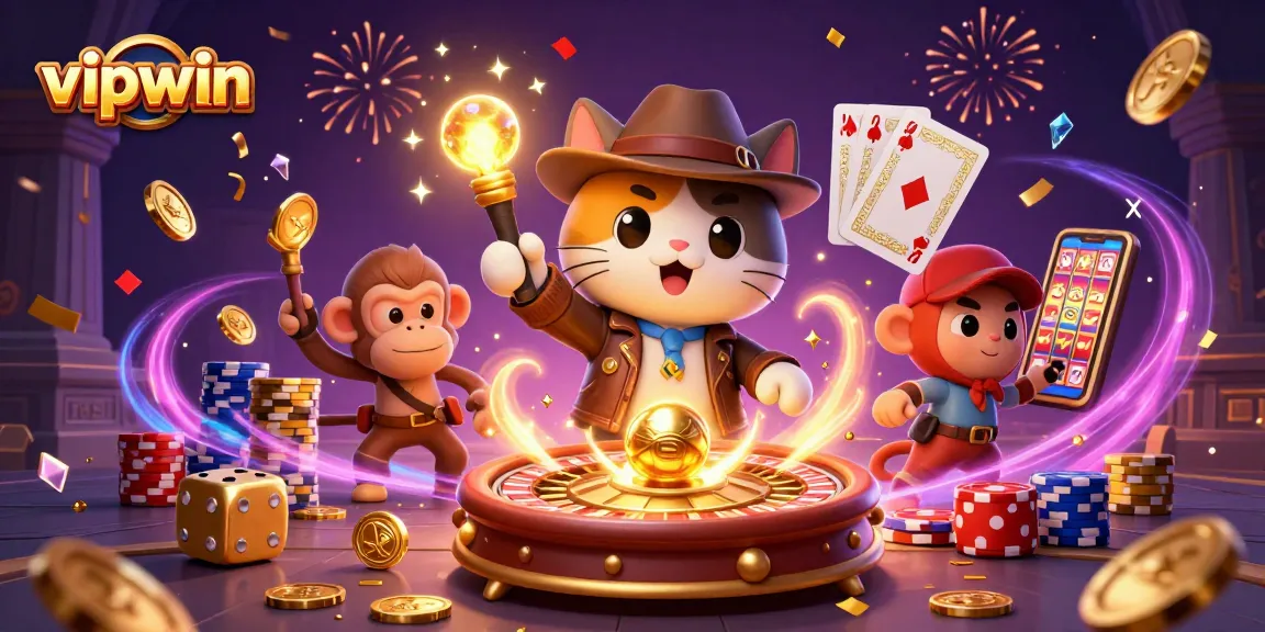 Experience thrilling gameplay and golden wins at vipwin's exciting casino.