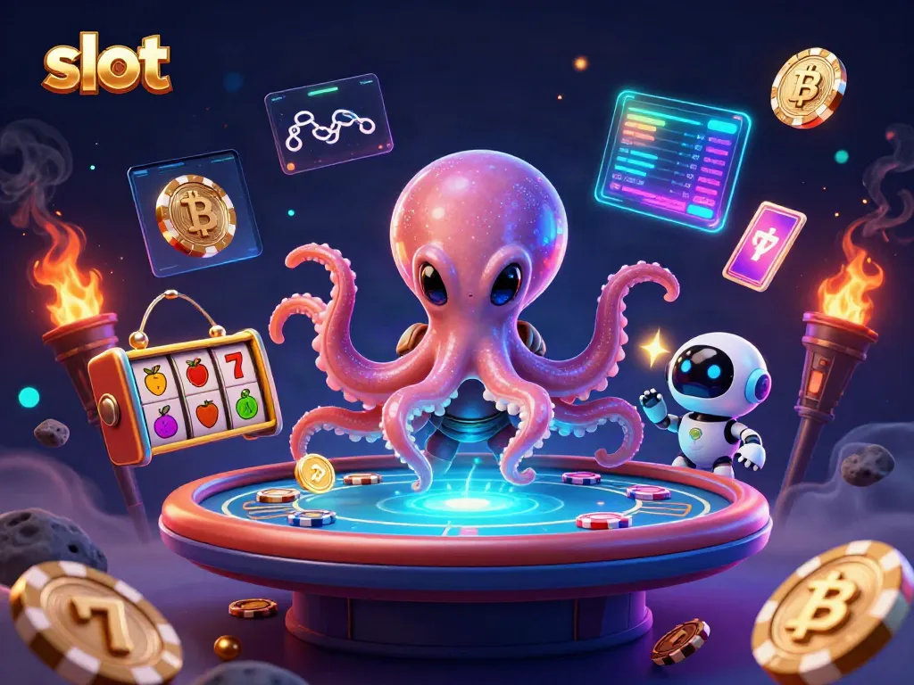 Mengoperasikan mesin slot dengan karakter alien, simbol kemenangan, dan efek visual menambahkan keunikan pengalaman berjudi.