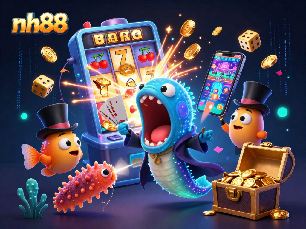 Experience thrilling gameplay at NH88 with captivating characters and a vibrant casino atmosphere.