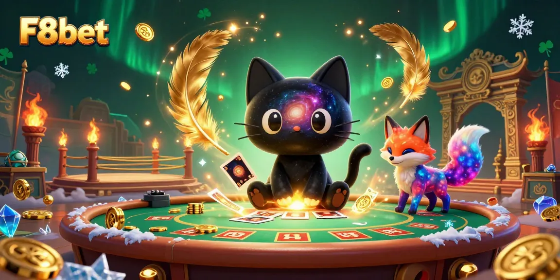 Experience thrilling gaming at F8bet with immersive cosmic visuals and dynamic casino elements.