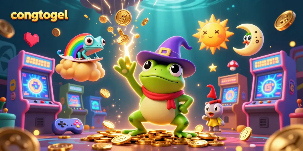 Experience the excitement of congtogel with a magical scene filled with treasures and fun!