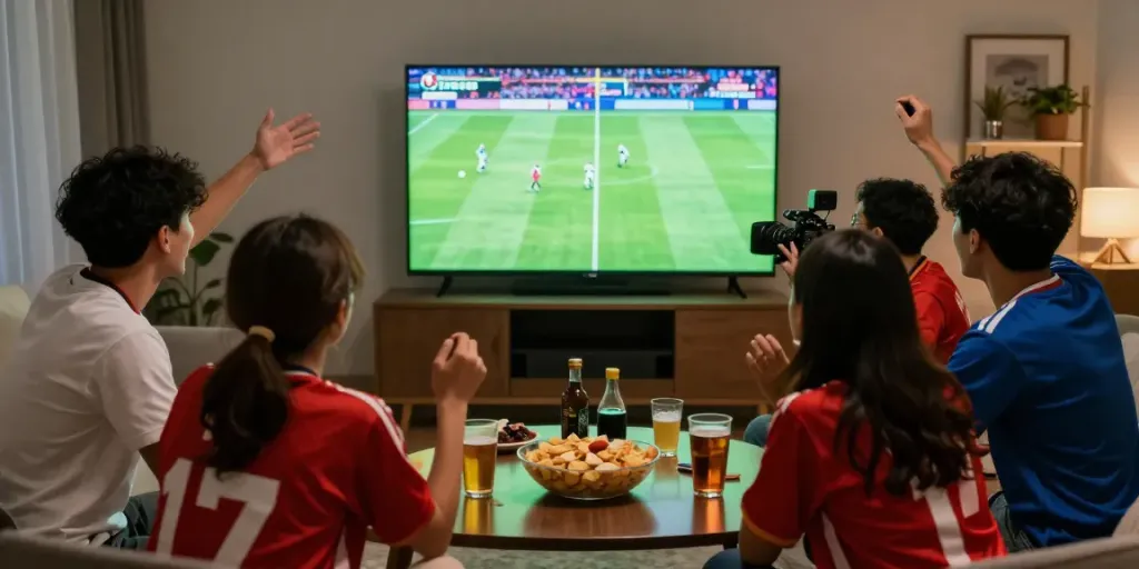 Pengalaman menonton olahraga glowing88 dengan teman-teman sambil menikmati pertandingan langsung.