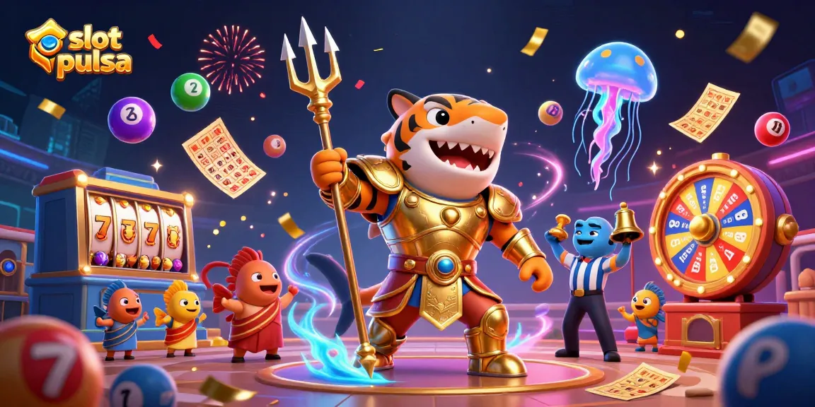Spin slots with excitement as the vibrant slot pulsa scene captivates players in a dynamic underwater arena.