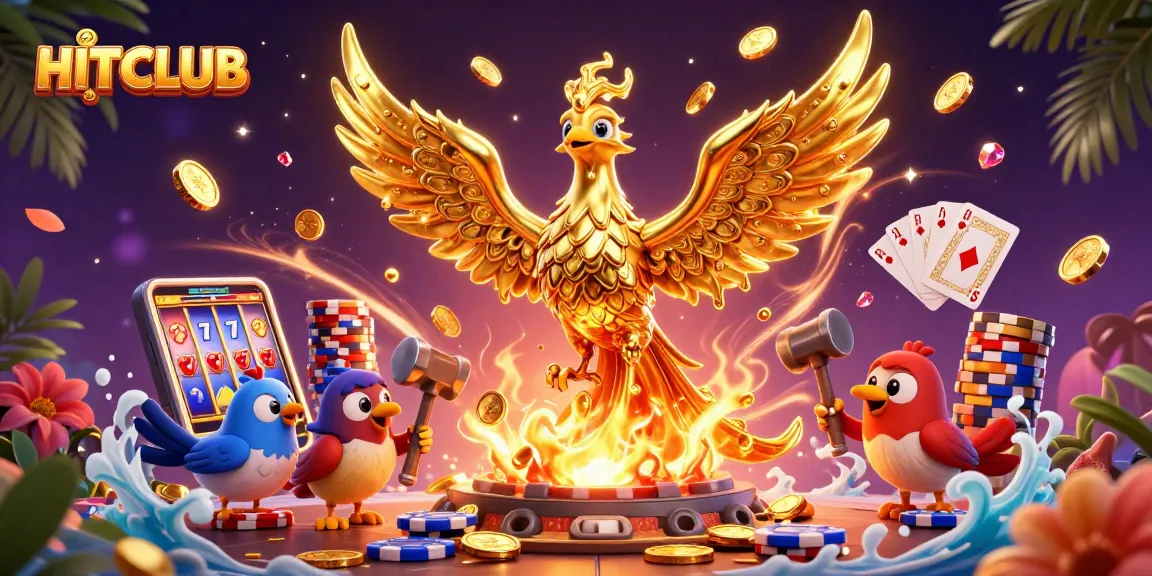 Play slots and win big with HITCLUB's thrilling golden phoenix adventure!