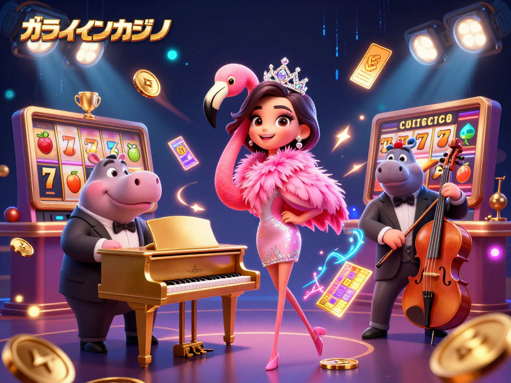 オンラインカジノでリアルマネーを賭けるスロットゲームを楽しむシーン