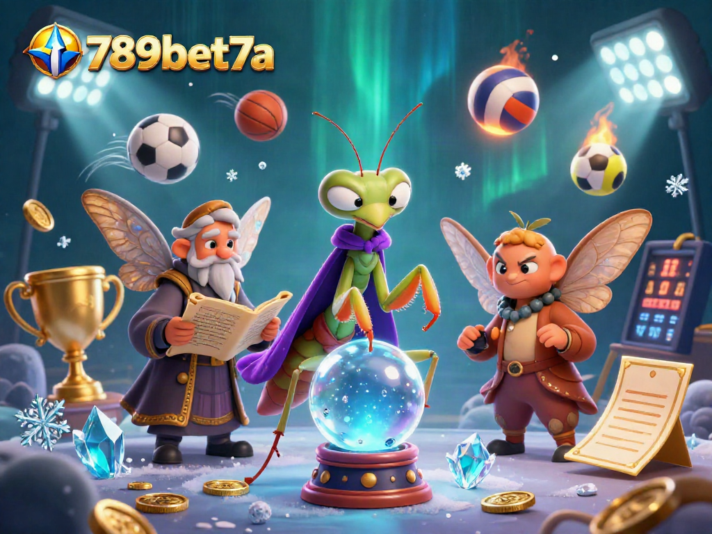 Engage with the exhilarating world of gambling at 789bet7a featuring dynamic sports betting visuals and mystical elements.