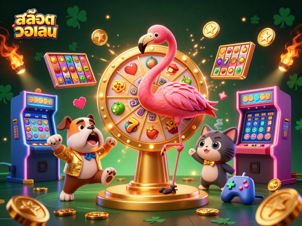 สัมผัสความสนุกในเกมสล็อตวอเลทที่จัดเต็มไปด้วยแสงสีและความตื่นเต้น