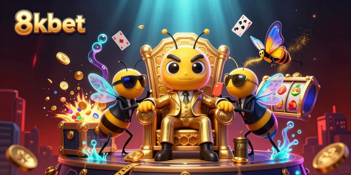 Engage with 8kbet's thrilling casino action featuring dynamic characters and vibrant game elements.