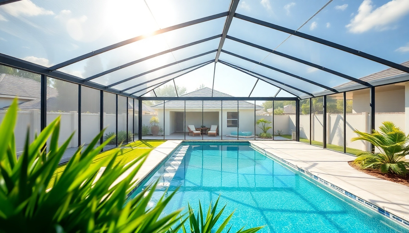 Explore a stunning Pool Enclosure that enhances outdoor spaces while offering protection and style.
