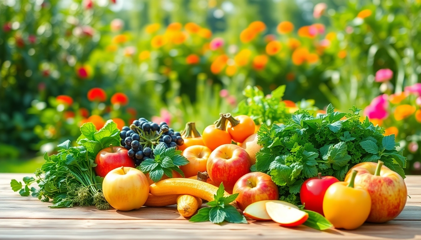 Embrace a healthy life with vibrant fruits and vegetables on display.