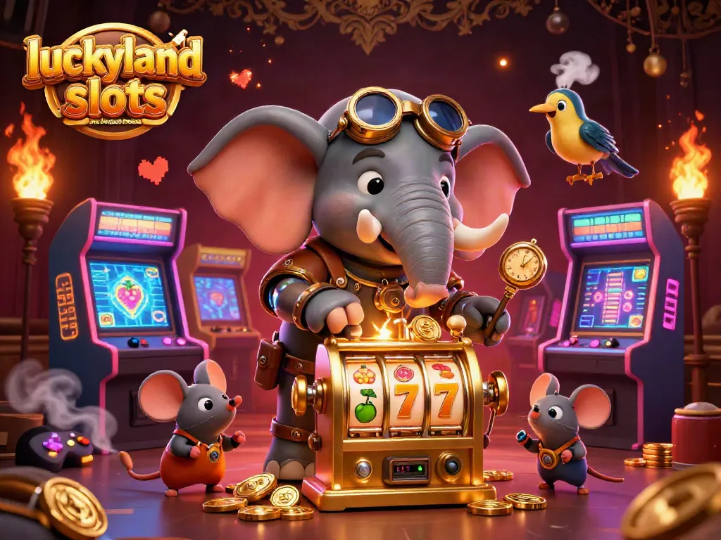 Play and win with the luckyland slots no deposit bonus featuring slots and colorful game elements.